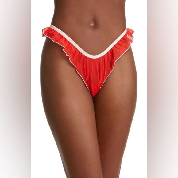We are HAH FLY GIRL MESH IN BLOOD ORANGE - Picture 1 of 3